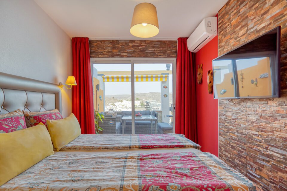 Apartamentos Monseñor, Playa del Cura bedroom